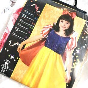 Snow White Sequin Costume Child NWT NOS Rubies 10637